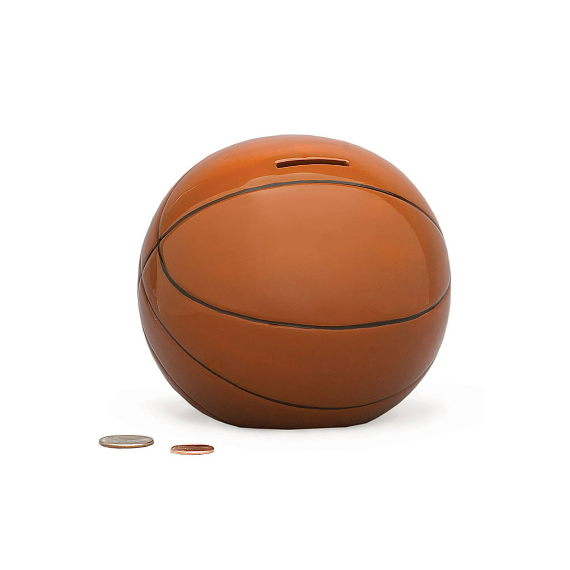 Basketball Sports Themed Ceramic Kids Piggy Bank Bedroom Decor